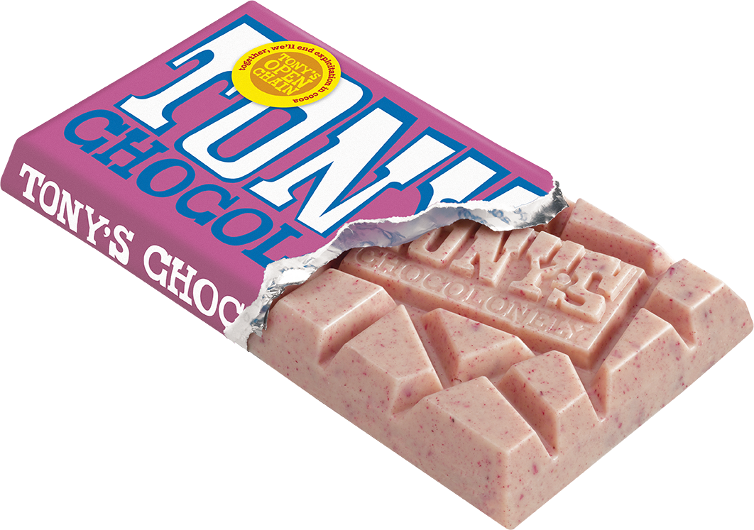 hvitt bringebærpopping godteri 28%